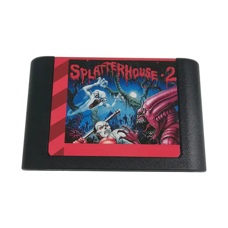 SPLATTER HOUSE 2 16 BIT MD-Spielkarte für Sega Mega Drive für Sega Genesis und für Original konsole