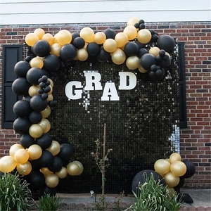 Kls nhà máy ánh sáng lung linh tường <span class=keywords><strong>Backdrop</strong></span> 24 pcs óng ánh sequin <span class=keywords><strong>Backdrop</strong></span> cho bảng quảng cáo cho bữa tiệc sinh nhật đám cưới - Product Image 2