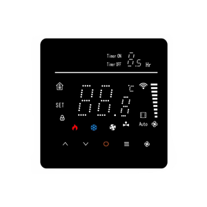 Bộ điều nhiệt thông minh tự tiêu thụ thấp cho các bộ phận hệ thống HVAC Bộ điều nhiệt fcu với 2 ống 3 quạt điều chỉnh tốc độ wifi - Product Image 1