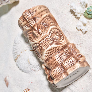 Especial Beachcomber Hawaii Party Gran Tiki Cóctel Taza de cerveza Taza Tiki en forma personalizada Lavado con agua - Product Image 3