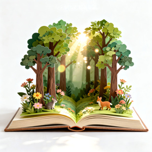 Stampa Personalizzata di Libri 3D Pop-up per Bambini, Libri di Attività per Bambini, Stampa di Libri Cartonati per Bambini - Product Image 4