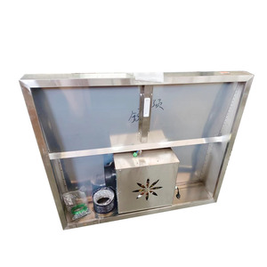 Campana Extractora de Acero Inoxidable a Gas VICTORY, Equipo de Cocina con Extracción Inox para Hoteles y Restaurantes - Product Image 5