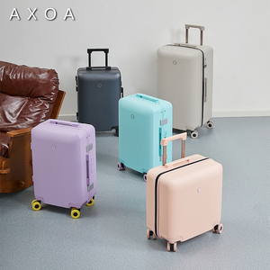 Valise de cabine légère en polycarbonate de 18 pouces avec roulettes silencieuses et serrure TSA - Product Image 4