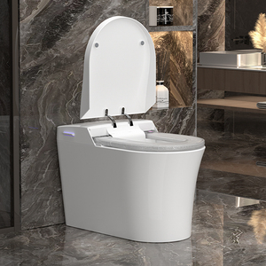 Vente flash - Siège <span class=keywords><strong>de</strong></span> toilette intelligent à couvercle automatique, changement automatique <span class=keywords><strong>de</strong></span> film, télécommande, design moderne, montage au sol - Product Image 3