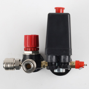 Régulateur d'air Fubon à 4 trous, vanne de contrôle de pression avec manomètres pour accessoires de compresseur d'air - Product Image 4