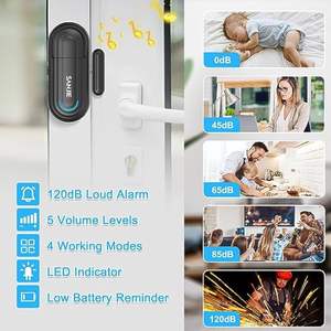 Alarme de Sensor de Porta Sem Fio Daytech com Logotipo Personalizável, Sensor Magnético para Janela, Dispositivo de Alarme de Segurança Residencial e Segurança Infantil - Product Image 2