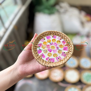 Petits plats décoratifs faits à la main nacre incrustation finition laque plateau à bijoux cadeau unique - Product Image 3