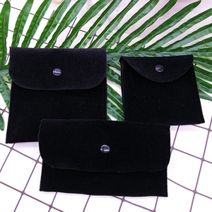 Pochette de montre en polaire double face, organiseur de câbles de données, étui de protection pour cartes bancaires et clés, personnalisable avec fermeture à bouton et écran - Product Image 5