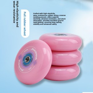 Patins à roulettes professionnels en microfibre avec semelle extérieure en plastique ; <span class=keywords><strong>Freestyle</strong></span> pour enfants et adultes ; Patins de compétition pour le patinage sur <span class=keywords><strong>glace</strong></span> - Product Image 5