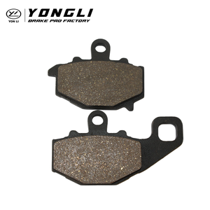 Plaquettes de frein arrière en métal Yongli YL-F149 pour moto <span class=keywords><strong>KAWASAKI</strong></span> ROAD BIKE-<span class=keywords><strong>ZR</strong></span> <span class=keywords><strong>550</strong></span> Pièces détachées - Product Image 1