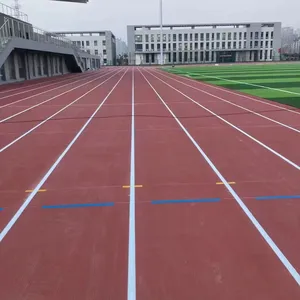 13mm Roll Track And Prefabricated Rubber Running Track Runway Customized Color Length