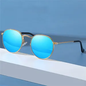 Lunettes de soleil polarisantes surdimensionnées pour enfants, monture métallique de grande taille pour enfants et garçons, meilleure vente