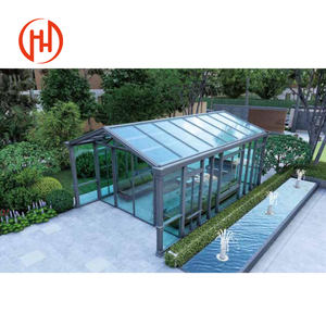 <span class=keywords><strong>Solarium</strong></span> de vidrio templado de aluminio independiente de diseño moderno <span class=keywords><strong>para</strong></span> jardín de invierno <span class=keywords><strong>para</strong></span> <span class=keywords><strong>precio</strong></span> de fábrica de patio - Product Image 4