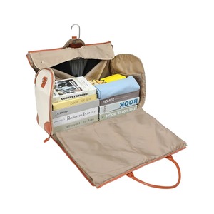 Sac de <span class=keywords><strong>voyage</strong></span> pliable en cuir PU grande capacité, sac de week-end multifonctionnel pour hommes et femmes d'affaires - Product Image 4