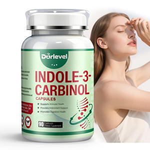 Cápsulas de Indol-3-Carbinol de Alta Calidad, Forma Pura, Empaque Personalizado, Etiquetado Privado, Servicio OEM ODM, Certificación HACCP NSF GMP ISO - Product Image 1