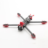 Kit de châssis FPV Mark4 V1 5 pouces en fibre de carbone avec bras de 5 mm pour l'assemblage de drones de course FPV RC