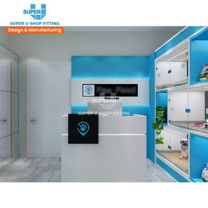 Benutzer definierte <span class=keywords><strong>Pet</strong></span> Shop Dekoration Ideen Tier Hund Katze <span class=keywords><strong>Pet</strong></span> <span class=keywords><strong>Store</strong></span> Design Interieur Food Display Möbel Boutique <span class=keywords><strong>Pet</strong></span> Shop Racks - Product Image 3