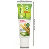 Dentifrice à base de MISWAK, formule 100% naturelle enrichie en MISWAK pur pour un blanchiment des dents professionnel et un soin complet des gencives