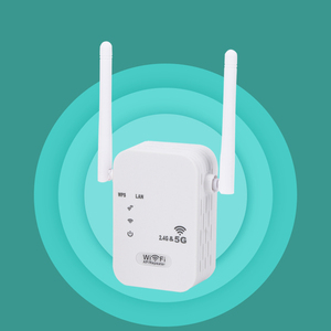Không dây wifi Repeater wifi phạm vi Extender <span class=keywords><strong>Router</strong></span> 5GHz Wi Fi khuếch đại tín hiệu 1200Mbps Wifi Booster 2.4G Wi Fi - Product Image 2