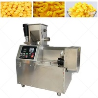 Nouvelle machine extrudeuse de snacks à base de maïs soufflé / Extrudeuse miniature en acier inoxydable pour snacks à base de maïs et de riz soufflé 110V-220V Capacité 50 kg/h