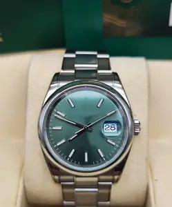 Relógio clone original de luxo 5A, relógio de movimento mecânico automático de alta qualidade 904L safira para marca rolexables