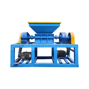 Trituradora de Doble Eje de 5 Kw y 380 V, Máquina Multifuncional para Reciclaje de Neumáticos, Madera y Caucho - Product Image 4
