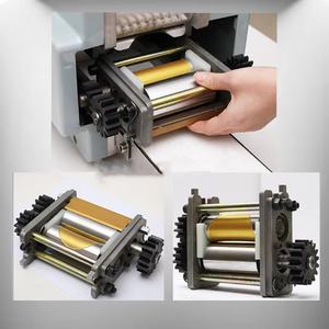 Machine Commerciale Automatique de Fabrication de Pâtes à Crêpes, Raviolis, Empanadas, Gyoza, Pizza, Wonton, en Acier Inoxydable 304 avec Moteur - Product Image 5