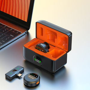 Sx29 Chuyên Nghiệp Mini Xách Tay Âm Thanh Không Dây <span class=keywords><strong>Video</strong></span> Ghi Âm Bluetooth Cổ Áo Lavalier Microphone Âm Thanh <span class=keywords><strong>Video</strong></span> Cho Điện Thoại Di Động - Product Image 3