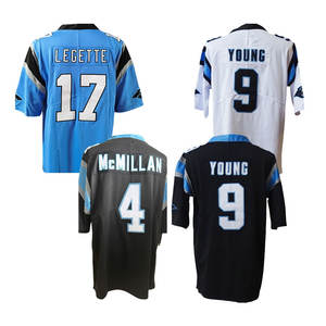 2025 baru dijahit Jersey sepak bola Amerika Carolina 4 McMillan 9 Bryce muda 17 lesette grosir kustom Jersey gaya tim AS - Product Image 3