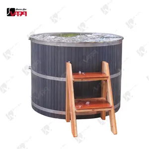 Vapasauna direct manufacturer hot selling round stainless steel (304#) barrel hot tub
