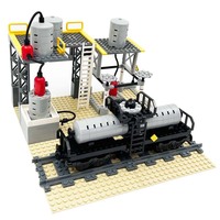 Bloques de Construcción Personalizados, Modelo de Escena de Fábrica, Regalo de Aniversario Corporativo, Regalo Promocional, Juego de Bloques de Construcción OEM ODM
