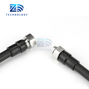 สายเคเบิลจัมเปอร์5เมตร4.3-10ชายถึง4.3-10ชายสำหรับ1/<span class=keywords><strong>2</strong></span> Sf สายโคแอกเชียลที่มีความยืดหยุ่นสูง - Product Image 4