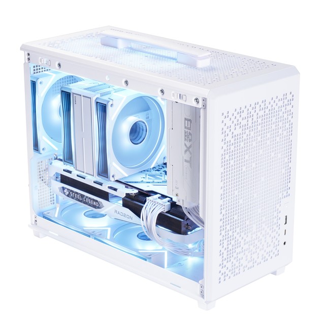 Wholesale OEM Micro Atx Itx Pc Case Desktop Mid Tower Case Pc Cabinet Boitier Pc Cpu Case White H1851 PRO Computer Chassis