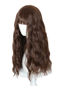 วิกผมคอสเพลย์เฮอร์ไมโอนี่ เกรนเจอร์ สีน้ำตาล ยาว 60 ซม. แบบลอนคลื่น วัสดุสังเคราะห์ ทนความร้อน สำหรับอนิเมะ ขายส่ง - Product Image 4