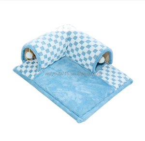Nido de gato y perro de gran venta 2024, nido de cojín de túnel cálido de otoño e invierno, nido de gato jugable y soñoliento - Product Image 1