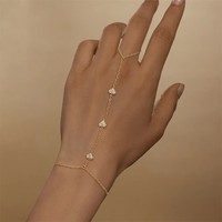 Nouveau design tendance : Bracelet en argent sterling 925 avec pendentif cœur, style exotique, bijoux fins pour femmes, vente en gros