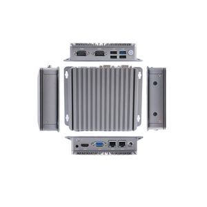 J1900 프로세서 듀얼 LAN 및 듀얼 COM 포트가 있는 소형 산업용 미니 PC 다목적 애플리케이션을 위한 쿼드 USB 포트 - Product Image 6