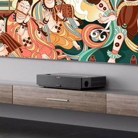 Wupro X proyektor Laser tiga Fengmi T1, proyektor Laser genggam 2800ANSI Lumens Home Theater DLP ALPD Native 4K Ultra pendek