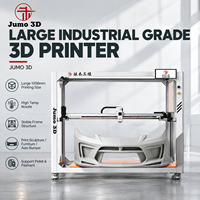 Printer 3D Format Besar Terbaik dari Cina, 500g/Jam, Ekstrusi Sekrup Aliran Tinggi, Mesin Granul 3D, Printer Prototipe Ukuran Penuh