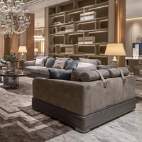 Moderne minimaliste lumière luxe style designermobilier de maison luxe mode vente ensemble sectionnel canapé salon sofa