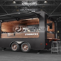Nouveau camion de restauration extérieur personnalisable, cuisine mobile complète d'équipements, remorque alimentaire pour camping, transport spécial
