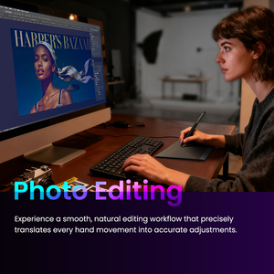 DigiDraw 10mm Sensorgesteuertes Digitales Zeichentablett mit Stift 16384 Druckstufen 5080LPI für Professionelle Grafikdesign-Aufgaben - Product Image 4