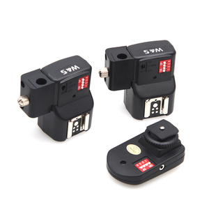 แฟลชทริกเกอร์ไร้สาย/<span class=keywords><strong>วิทยุ</strong></span> PT-16NE 16ช่อง,+ ที่ใส่ร่ม + ตัวรับสัญญาณ2ช่องสำหรับกล้อง Canon Ni Kon DSLR แฟลชซิงโครไนซ์ - Product Image 4