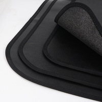 Couverture anti-feu en silicone pour le camping en plein air, tapis ignifuge résistant aux hautes températures pour les feux de camp et la protection des grils dans la cour