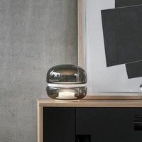 Lampe de table moderne espagnole de luxe en verre d'albâtre, lampe de bureau en marbre à intensité variable pour chambre à coucher hôtel villa salon alimentation secteur