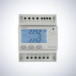 Acrel ADL400 orta onaylı üç fazlı enerji ölçer Din ray güneş PV için RS485 Modbus ile monte