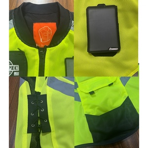 Chaleco de Motociclismo Reflectante y Transpirable Personalizable, Chaleco de Seguridad para Motociclistas con Logotipo Personalizado, Ropa Deportiva para Exteriores - Product Image 3