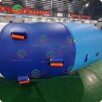 Bateau gonflable rotatif remorquable 8 places, bateau disco gonflable, balançoire aquatique Saturne pour sports nautiques