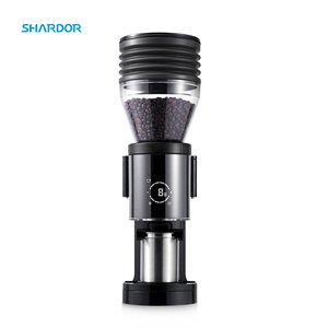 57 Adjustable Settings Commercial Coffee Grinder 51/58mm Espresso Portaflter <strong>Holder</strong> <strong>Burr</strong> Coffee Grinder Electric - Product Image 1