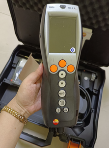 Analyseur de gaz de combustion Testo 330-2 LL avec capteurs longue durée O2 CO, mesure compensée, efficacité de combustion certifiée - Product Image 5